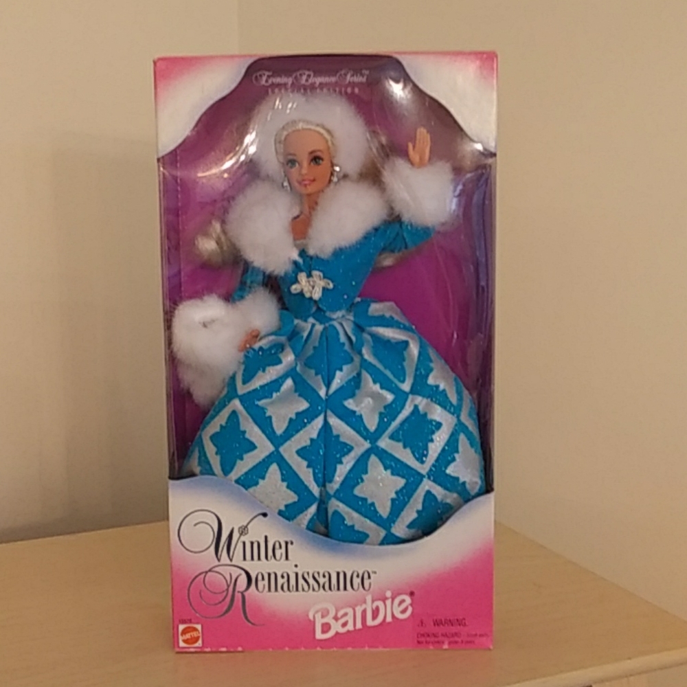 Winter Renaissance Barbie 1996 Evening Elegance